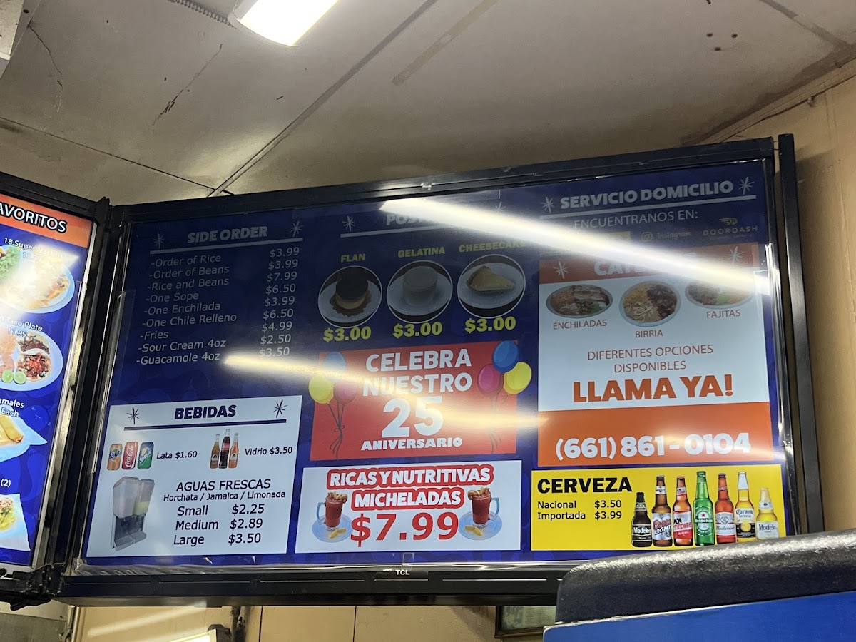 Los Tucanes Taqueria Menu - Image 5